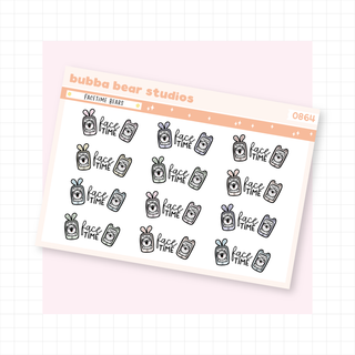 Facetime Bears Muted Bubba Bear Studios Facetime Bears