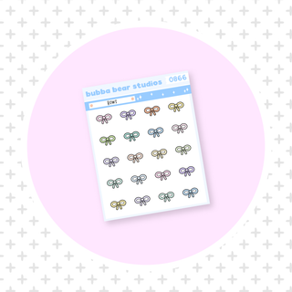 Bows Colorful Bubba Bear Studios Bows