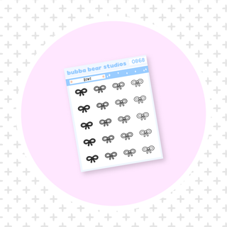 Bows Minimal Bubba Bear Studios Bows