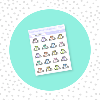 Pet Meds Colorful Bubba Bear Studios Pet Meds