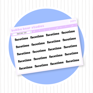 FaceTime Text Bubba Bear Studios FaceTime Text