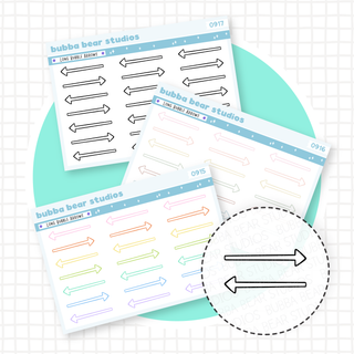 Long Bubble Arrows Buy All (Set of 3) Bubba Bear Studios Long Bubble Arrows