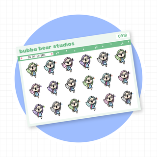 On The Go Babe Option 1 Bubba Bear Studios On The Go Babe