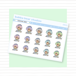 Gardening Babes Option 2 Bubba Bear Studios Gardening Babes