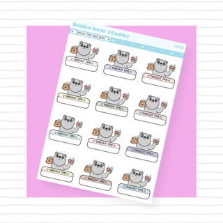 Takeout Time Bear Boxes Standard Muted Bubba Bear Studios Takeout Time Bear Boxes