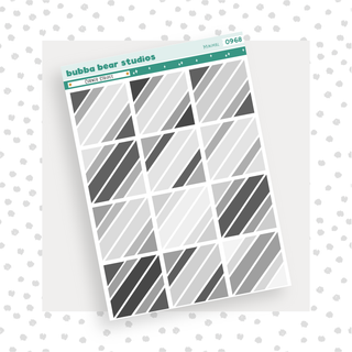 Corner Stripes Minimal Bubba Bear Studios Corner Stripes