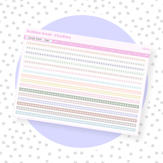 Divider Strips - Stars Muted Bubba Bear Studios Divider Strips - Stars