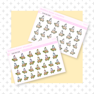 Slow Poke Bean Buy All (Set of 2) Bubba Bear Studios Slow Poke Bean