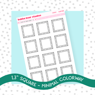 Custom Text Framed Shapes Bubba Bear Studios Custom Text Framed Shapes