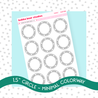 Custom Text Framed Shapes Bubba Bear Studios Custom Text Framed Shapes