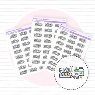 Refill Meds Buy All (Set of 3) Bubba Bear Studios Refill Meds