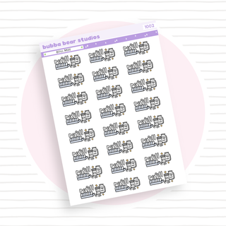 Refill Meds Minimal Bubba Bear Studios Refill Meds