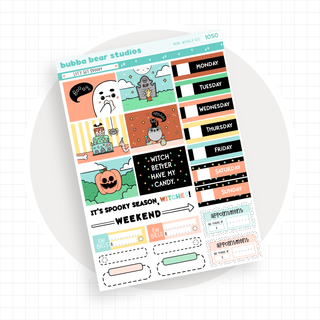 MINI - Let's Get Spooky Page 1 - Deco and Date Covers Bubba Bear Studios MINI - Let's Get Spooky