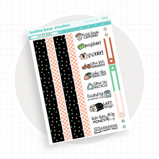 MINI - Let's Get Spooky Page 3 - Washi and Text Bubba Bear Studios MINI - Let's Get Spooky