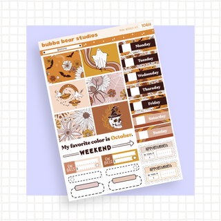 MINI - Bootiful Page 1 - Deco and Date Covers Bubba Bear Studios MINI - Bootiful