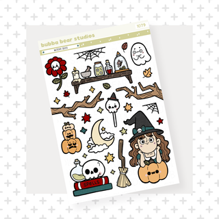 Witchy Deco Option 1 Bubba Bear Studios Witchy Deco
