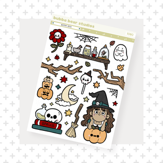 Witchy Deco Option 2 Bubba Bear Studios Witchy Deco
