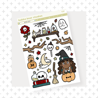 Witchy Deco Option 3 Bubba Bear Studios Witchy Deco