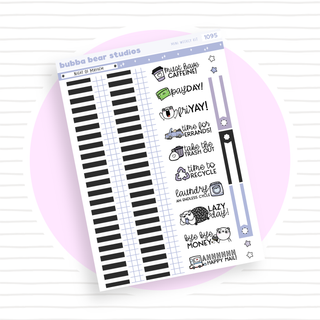 MINI - Night of Mayhem Page 3 - Washi and Text Bubba Bear Studios MINI - Night of Mayhem