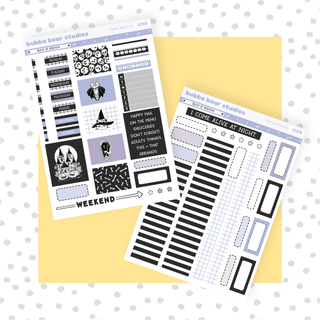 HOBONICHI COUSIN - Night of Mayhem Full Hobonichi Cousin Kit Bubba Bear Studios HOBONICHI COUSIN - Night of Mayhem