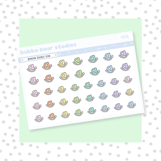 Amazon Doodle Icons Colorful Bubba Bear Studios Amazon Doodle Icons
