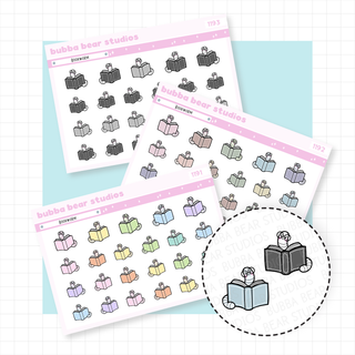 Bookworm Buy All (Set of 3) Bubba Bear Studios Bookworm