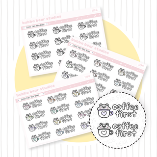 Coffee First Mug Bears Buy All (Set of 3) Bubba Bear Studios Coffee First Mug Bears