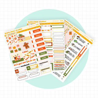 MINI - Groovy Christmas Full Mini Kit Bubba Bear Studios MINI - Groovy Christmas