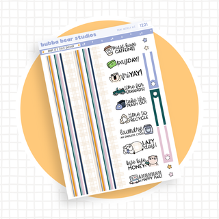 MINI - Baby It's Cold Outside Page 3 - Washi and Text Bubba Bear Studios MINI - Baby It's Cold Outside