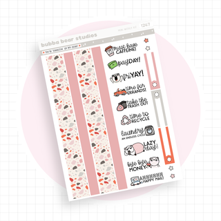 MINI - You're Terrazzin' Up My Heart Page 3 - Washi and Text Bubba Bear Studios MINI - You're Terrazzin' Up My Heart