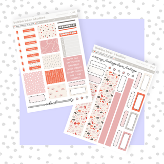 HOBONICHI COUSIN - You're Terrazzin' Up My Heart Full Hobonichi Cousin Kit Bubba Bear Studios HOBONICHI COUSIN - You're Terrazzin' Up My Heart