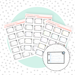 Push Pin Notebook Paper Boxes Standard Buy All (Set of 3) Bubba Bear Studios Push Pin Notebook Paper Boxes