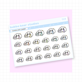 Cloudia - Laundry Loves Laundry Bubba Bear Studios Cloudia - Laundry