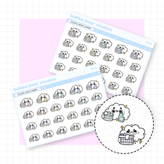 Cloudia - Laundry Buy All (Set of 2) Bubba Bear Studios Cloudia - Laundry