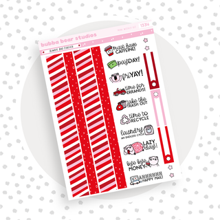 MINI - Always and Forever Page 3 - Washi and Text Bubba Bear Studios MINI - Always and Forever