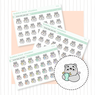 Playing Phone Games Bear Buy All (Set of 3) Bubba Bear Studios Playing Phone Games Bear