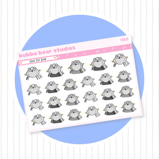 Hair Cut Bear Minimal Bubba Bear Studios Hair Cut Bear