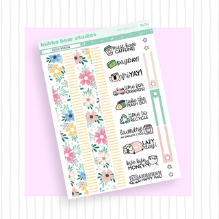 MINI - Easter Meadow Page 3 - Washi and Text Bubba Bear Studios MINI - Easter Meadow