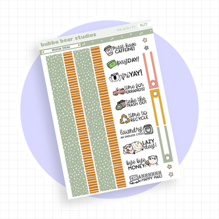 MINI - Modern Spring Page 3 - Washi and Text Bubba Bear Studios MINI - Modern Spring