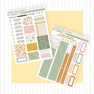 HOBONICHI COUSIN - Modern Spring Full Hobonichi Cousin Kit Bubba Bear Studios HOBONICHI COUSIN - Modern Spring