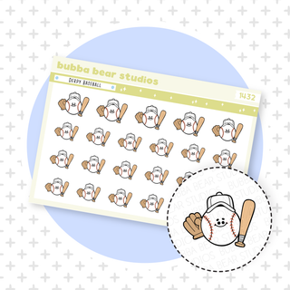 Derpy Baseball Bubba Bear Studios Derpy Baseball