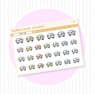 Derpy Car Colorful Bubba Bear Studios Derpy Car