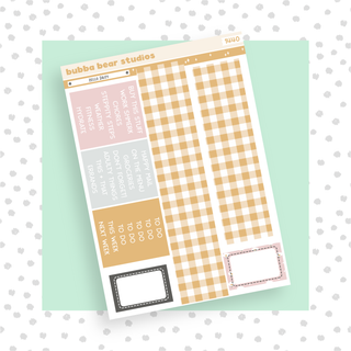 VERTICAL - Hello Daisy VERTICAL Page 5 - Washi and Headers Bubba Bear Studios VERTICAL - Hello Daisy Stationery