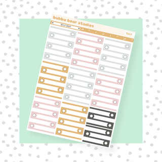 VERTICAL - Hello Daisy VERTICAL Page 6 - Checklists Bubba Bear Studios VERTICAL - Hello Daisy Stationery