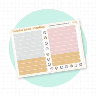 Hobonichi Cousin DAILY - Hello Daisy Bubba Bear Studios Hobonichi Cousin DAILY - Hello Daisy Stationery