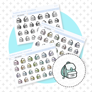 Derpy Backpack Buy All (Set of 3) Bubba Bear Studios Derpy Backpack Stationery