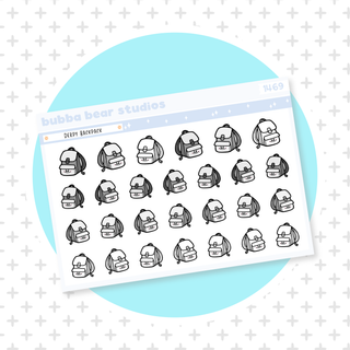 Derpy Backpack Minimal Bubba Bear Studios Derpy Backpack Stationery