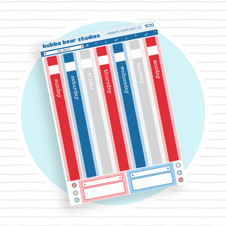 Hobonichi Cousin DAILY - Free Smiles Page 1 - Date Cover Strips Bubba Bear Studios Hobonichi Cousin DAILY - Free Smiles Stationery