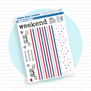 Hobonichi Cousin DAILY - Free Smiles Page 3 - Washi & Doodles Bubba Bear Studios Hobonichi Cousin DAILY - Free Smiles Stationery