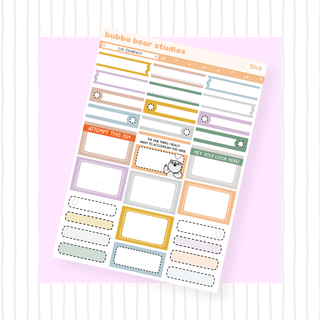 VERTICAL - Live Colorfully VERTICAL Page 4 - Functional Boxes Bubba Bear Studios VERTICAL - Live Colorfully Stationery